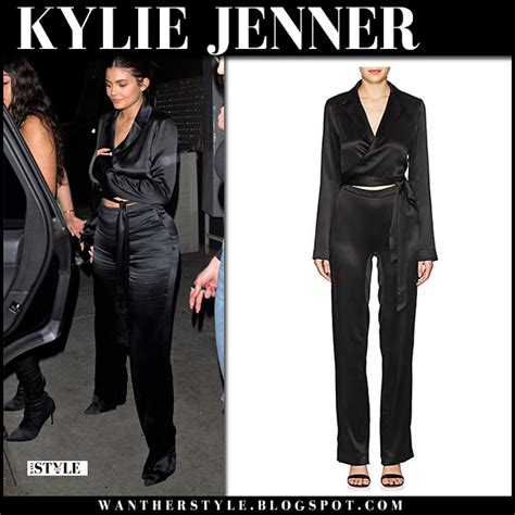 kylie jenner chanel jumpsuit|kylie jenner in black jumpsuit.